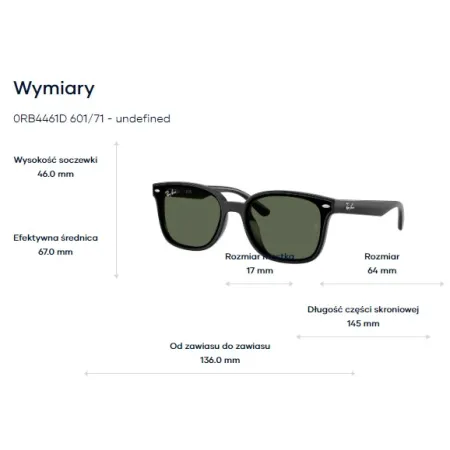 Ray-Ban 0RB4461D 601/71